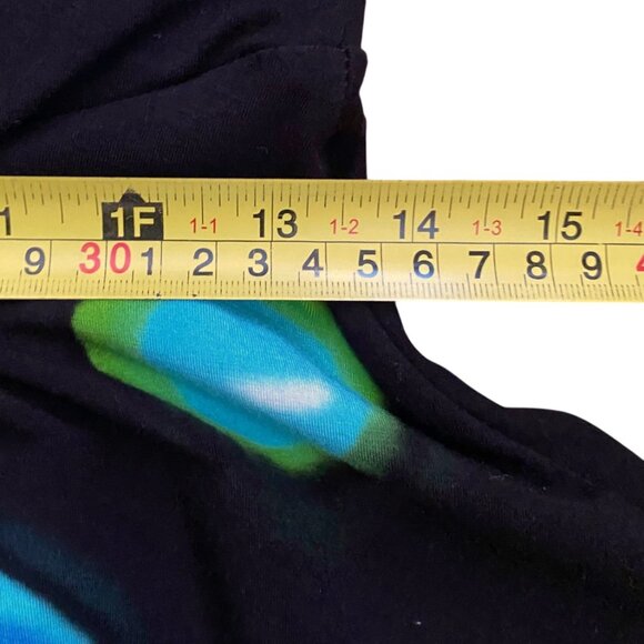 Designs by Naomi vintage Y2K asymmetrical design dress polka dots - Picture 14 of 15